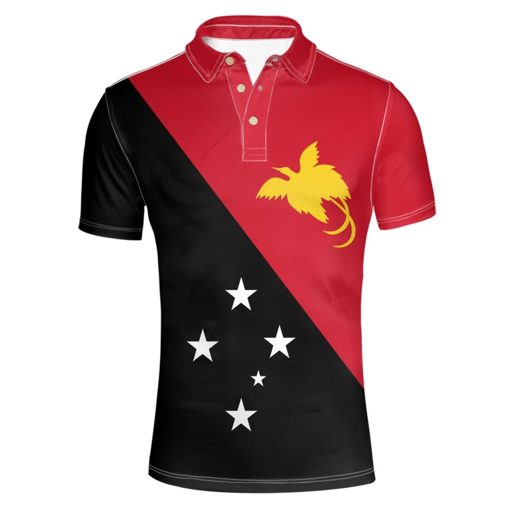 Camiseta con nombre personalizado para Polo con número, png, bandera pg, de países de GUINEA, ropa para estampadas|Polo| - AliExpress