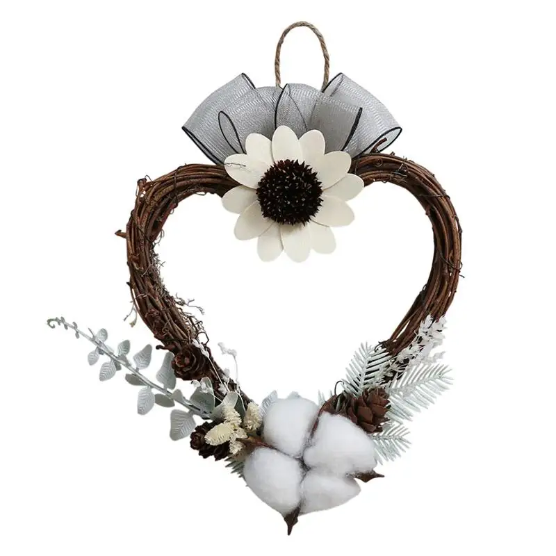 

1pc Wall Adornment Beautiful Charming Wall Pendant Wreaths Garlands Artificial Decorations For Restaurant