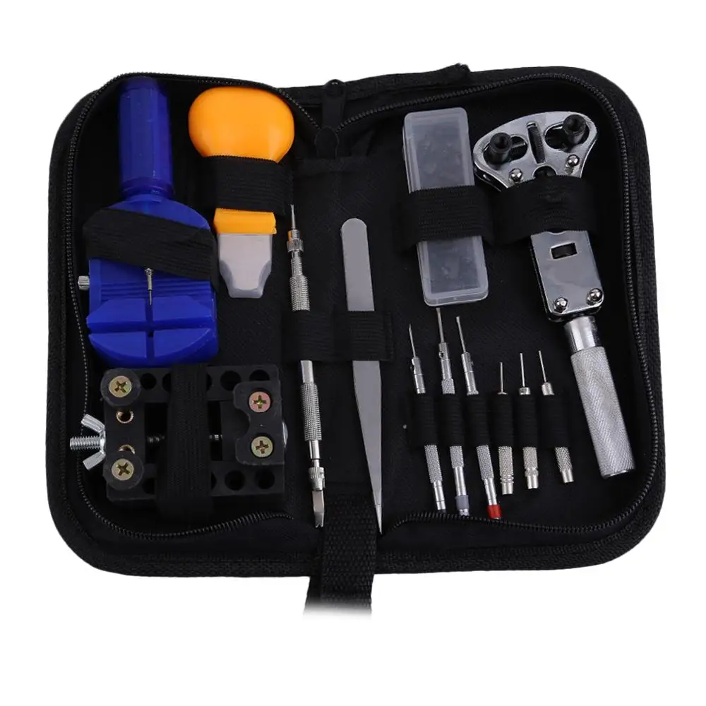 

409Pcs Watch Band Strap Repair Tool Case Kit Set Professional Opener Remover Wrench Screwdriver Complete Watchmaker Accessories