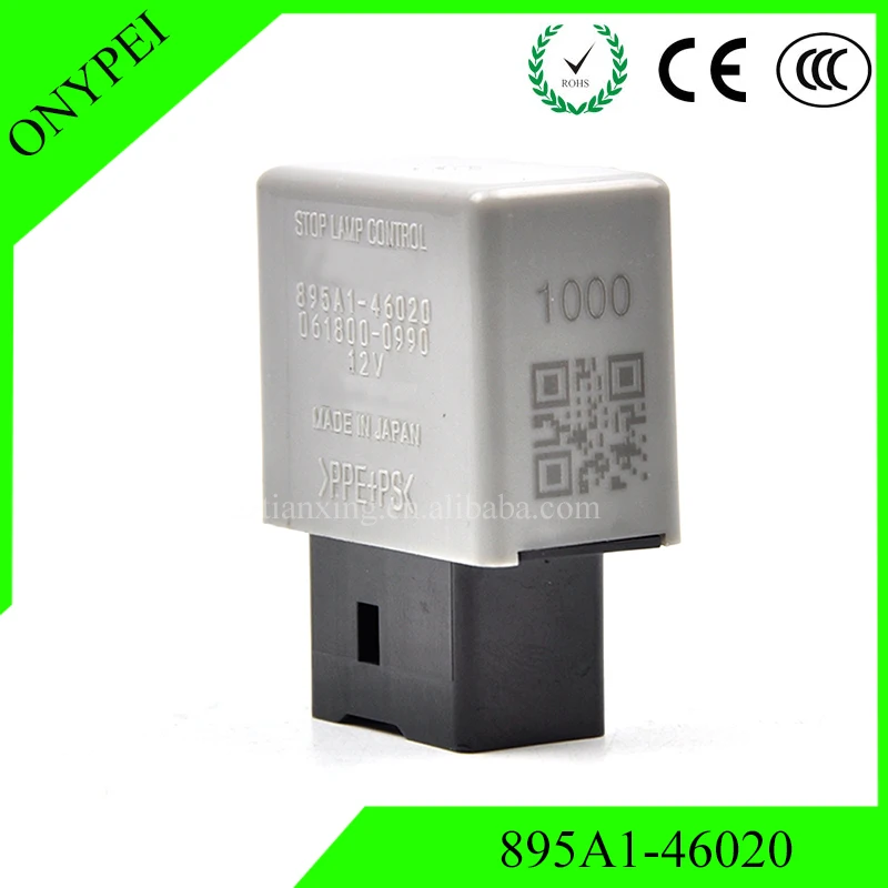 895A1 46020 061800 0990 Stop Lamp Control Relay For 2010 2014 Lexus