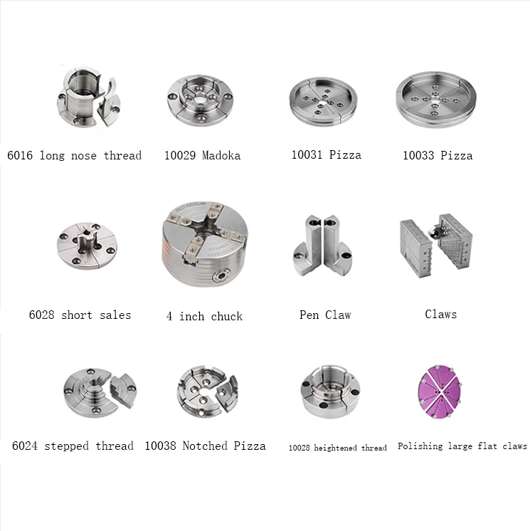 Woodworking Chuck Jaws, Wood Spin Diy Lathe Accessories