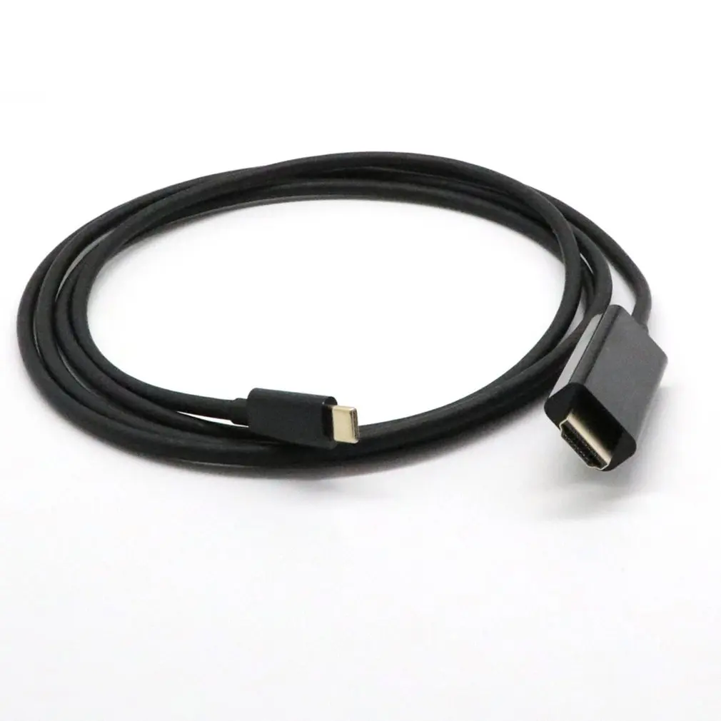 1,8 метров USB 3,1 type C к HDMI 4K 60 Гц 6,6 футов кабель для samsung S10 S9 USB-C к HDMI HDTV 4K кабель