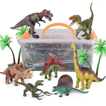 

Children's Dinosaur Mat Toy Simulation Tyrannosaurus Model Dinosaur World Scene Game Carpet Children Funny Gift