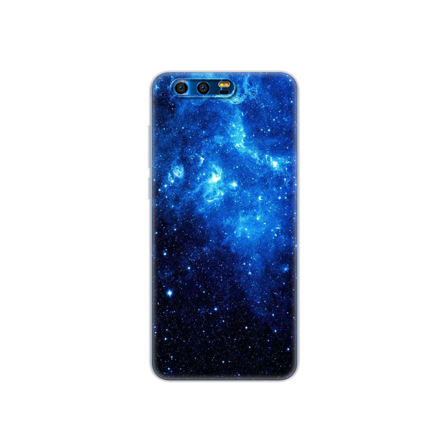 phone case for  honor 9 honor 9 lite soft tpu silicon back cover 360 full protective printing transparent coque