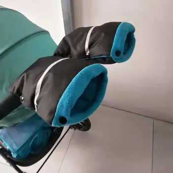 

Hand Cover Gloves Warm Fur Fleece Pram Hand High-quality Portable Comfortable Waterproof Muff Baby Carriage Pushchair