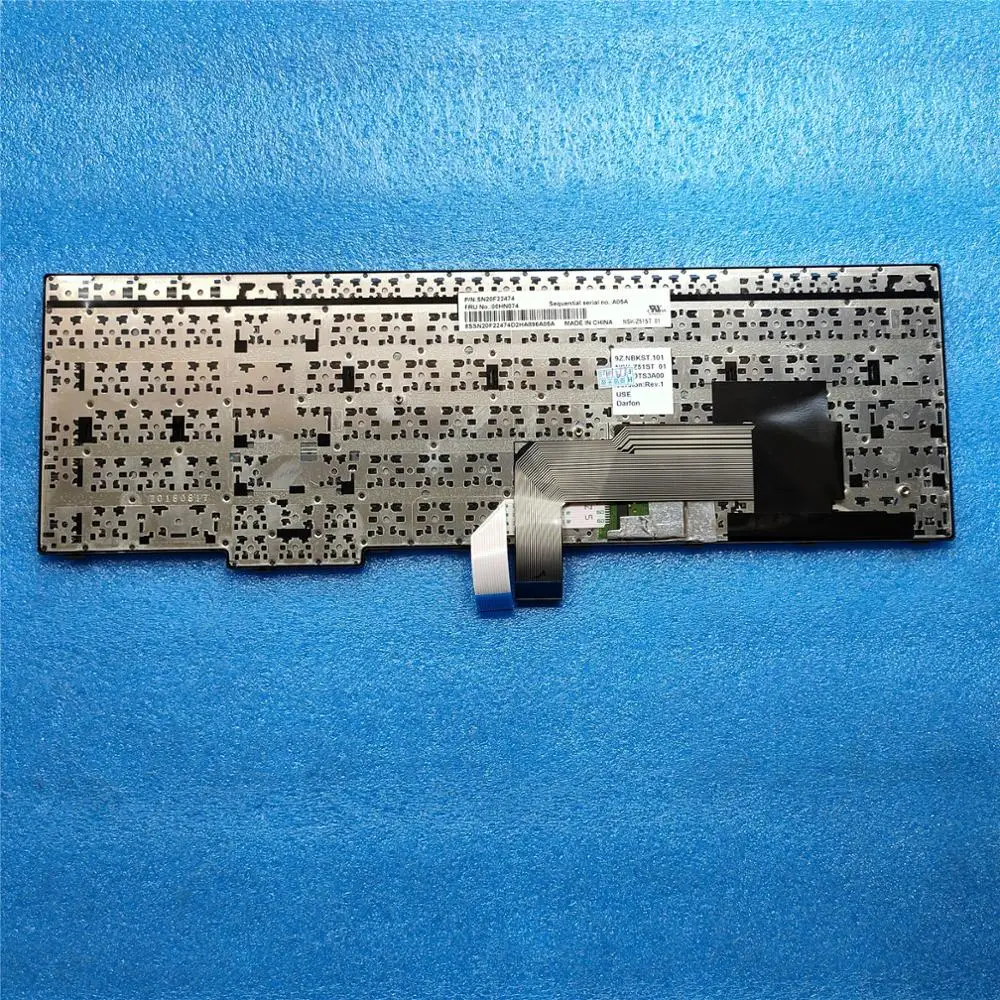 Новая Оригинальная клавиатура для lenovo ThinkPad E555 E550 E550C Клавиатура Teclado американский английский 00HN037 00HN000 00HN074 SN20F22537