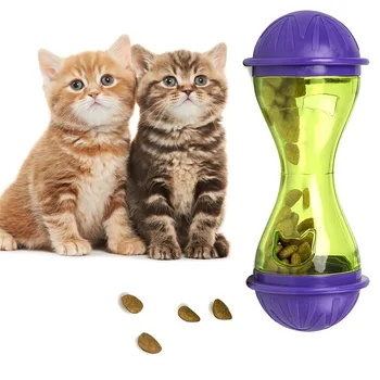 

Pet Fun Feeder Dog Cat Feeding Toys Pet Leakage Food Dispenser Ball for Training Playing Exercise IQ Toy Pets Supplie LBShipping