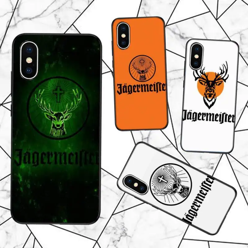 Мягкий чехол Jagermeister с логотипом для телефона HUAWEI P10 10plus 20 30 30lite 40 Pro Mate 10 Honor 8X |