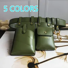 Уличная мода из натуральной коровьей кожи поясная сумка на груди известный бренд Топ Дизайнер Прямая Ins горячая Распродажа уникальный оранжевый