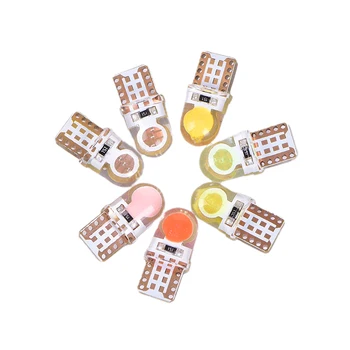 

1/5/10pcs White T10 194 168 W5W COB 8SMD LED CANBUS Silica Bright License Lights Bulbs