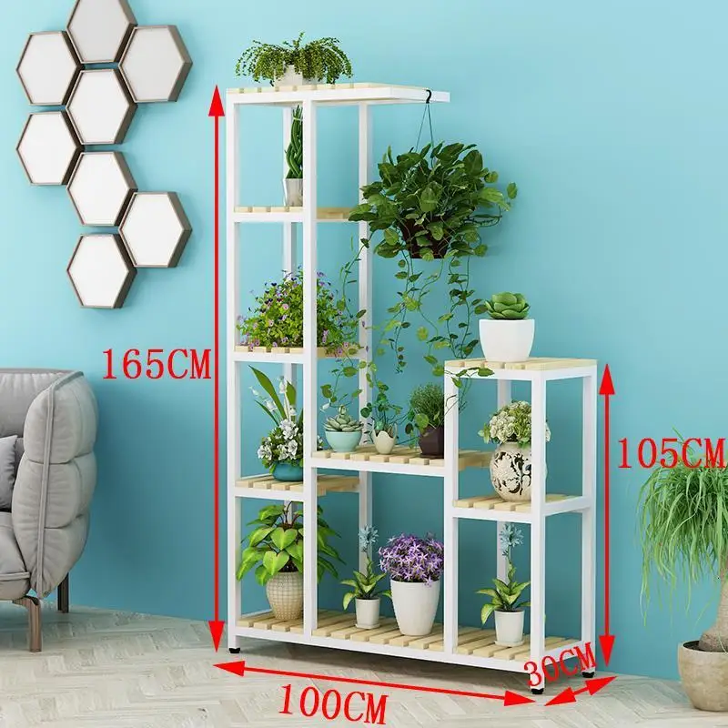 MODEL H Интерьер Macetas гостиная Estanteria Balkon Mueble Para Plantas балкон Stojak Na Kwiaty полка открытый цветок завод Стенд - Цвет: MODEL H