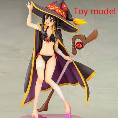 Toy model KonoSuba benediction de dieu/ce monde merveilleux Megumin плащ халат tenue uniforme аниме костюмы для косплея - Цвет: Toy model