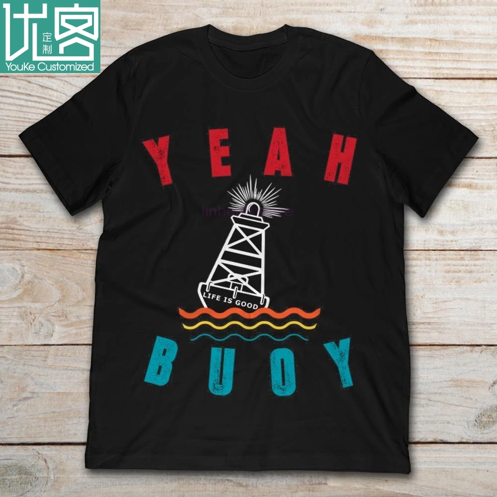 2019 Мужская футболка бренда Yeah BOYA Life Is Good | одежда