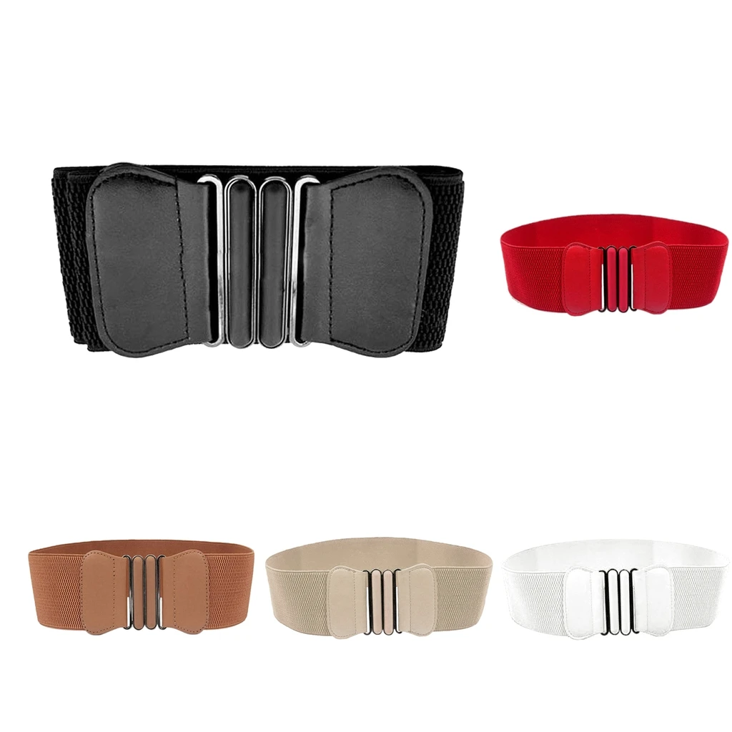 VOCHIC Wide Elastic Plus Size Belt for Women Cinch Waist Belt Stretch  Waistband : : Clothing, Shoes & Accessories