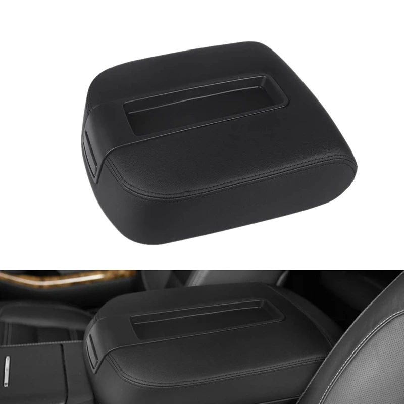 Car Center Console Armrest Cover Assembly for Chevrolet Avalanche Silverado Tahoe Suburban Gmc Yukon Yukon Xl Sierra-Replaces 15