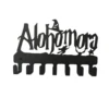 New Alohomora Letter Key Holder Multipurpose Metal Wall Mounted Hooks for Home Living Room Bedroom Decorative Hooks Organization 4