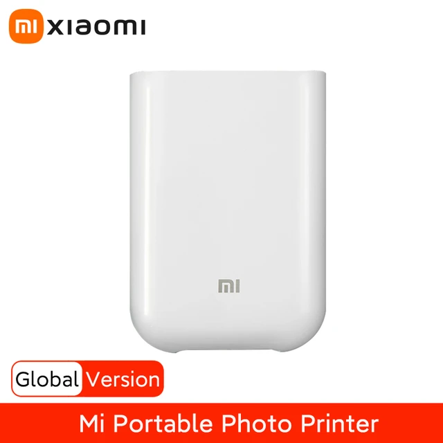 Xiaomi mini impresora fotográfica portátil para movil, impresora térmica  etiquetas adhesivas con Bluetooth, 313 × 400 dpi, Batería de 500 mAh -  AliExpress