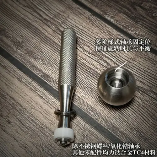 1 шт. EDC титановая отвертка винты бит болт драйвер подшипник Вращающийся палец игрушка
