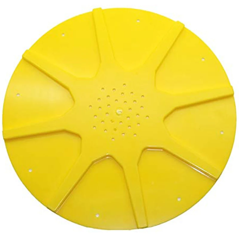 Hive Bottom Yellow Anti-Escape Disc Plastic Beekeeping Equipment Beekeeping Flight Control Beehive Bee Tools 10 Pcs