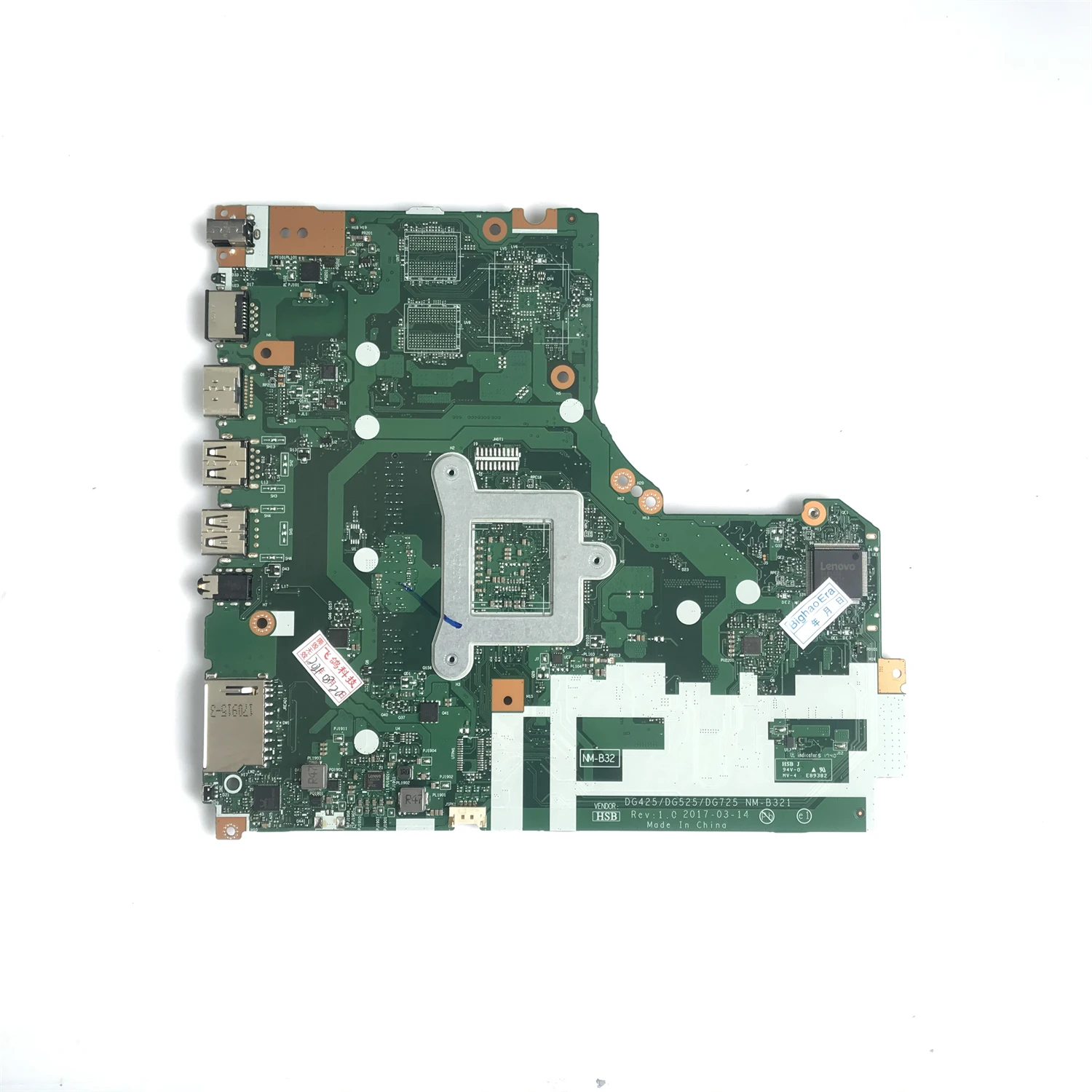para Lenovo Ideapad Laptop Motherboard Dg425 Dg525 Dg725 Nm-b321 w A6-9220u 100 Teste 5b20p19428 5b20p15313 32015ast 5b20p19442 - Imagem 3