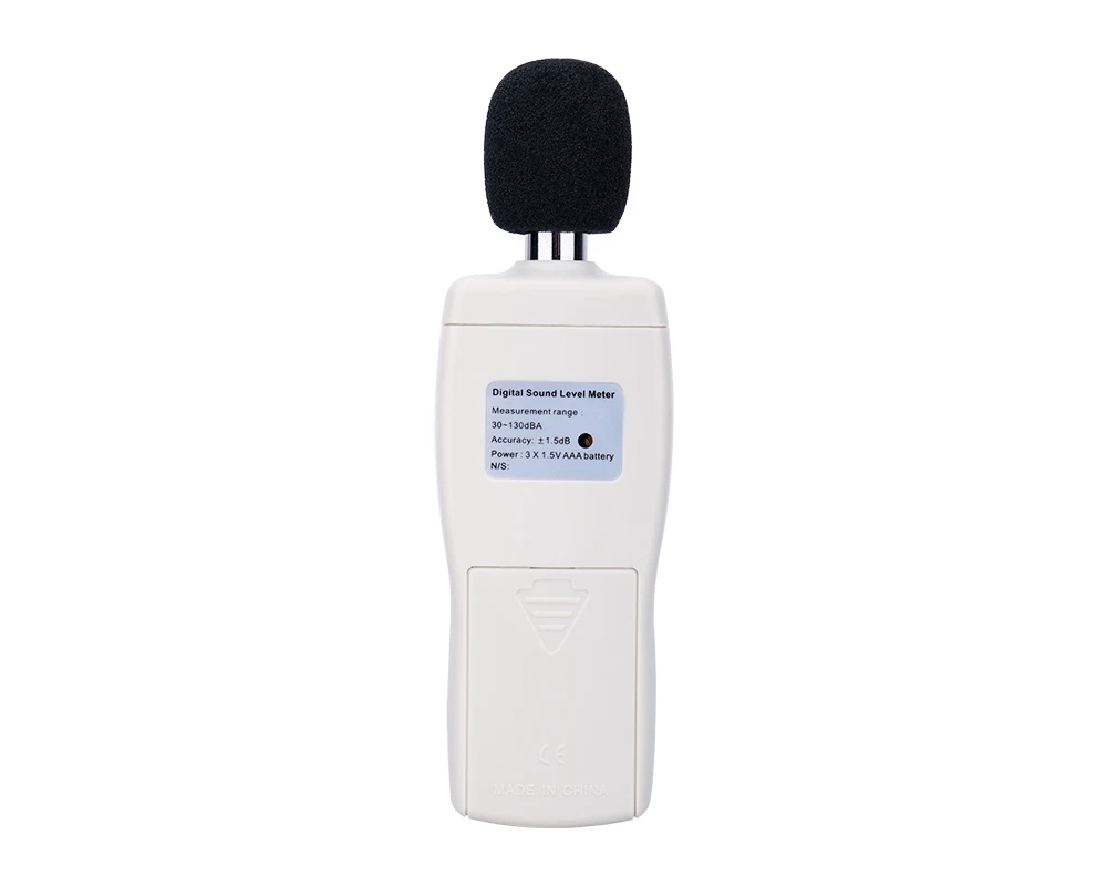 Digital Sound Level Meter Mini Noise Measuring Instrument Audio Volume Decibel Monitor Detector db Tester Meter Measure 30~130dB