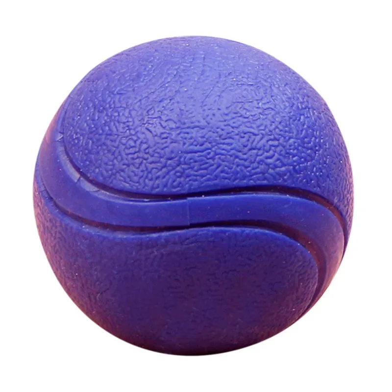 

Rubber Pet Dog Ball Chewing Training Teeth Elastic Bite Durable Pet Toys Bite-resistant Chew Toy 4.5cm #h
