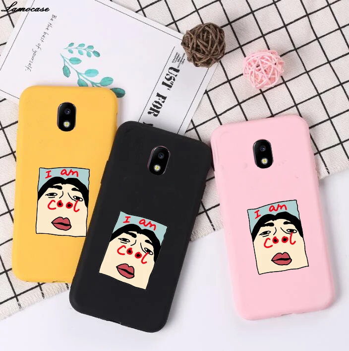 Lamo Чехол я смешной крутой чехол для samsung Galaxy J3 J4 J6 J7 J8 A3 ...