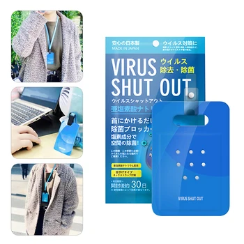 

Air Sterilization Card Disinfection Sterilization Protection Cards Home Sterilization Disinfectant Neck Lanyard Sterilizer Cards