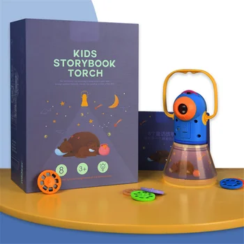 

Baby Story Projection Night Light Multi-Function Table Desk Lamp Kid Toy Portable Star Moon Lampara Children Gift Sleep Lamp Kid