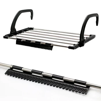

Small Clothes Drying Rack with Clips for Drying Socks,Retractable Stainless Steel Folding Laundry Mini Towel Hanging Drying Rack