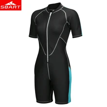 SBART 2 мм неопреновые гидрокостюмы для мужчин и женщин, купальные гидрокостюмы, цельный плотный купальный костюм с коротким рукавом для глубокого дайвинга, серфинга, гидрокостюмы
