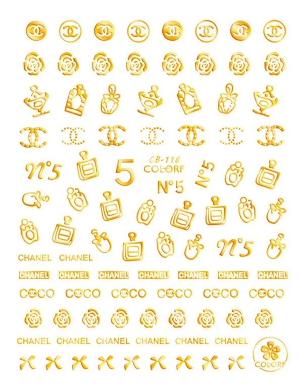 123123 - Цвет: CB118 5 sheet Gold