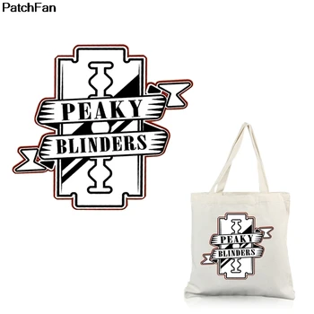 

A3187 Patchfan Peaky Blinders Clothes Patches Heat press Transfers Stickers Iron-on Handmade Appliques A2538