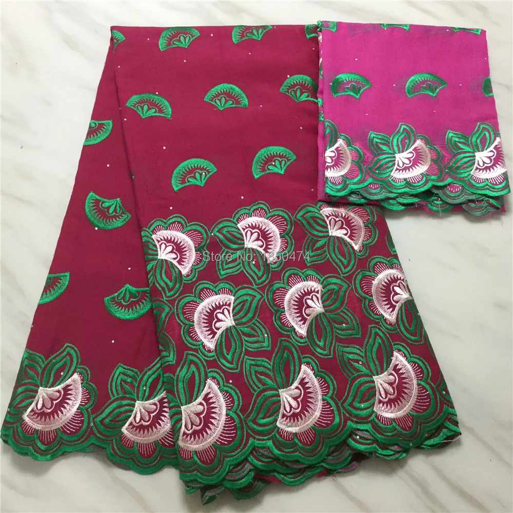 Дешевая нигерийская хлопковая ткань 2020 Высококачественная кружевная из Дубая