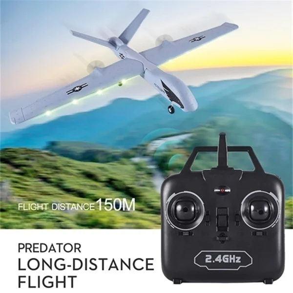 Z51 WLtoys F949/F959 RC самолет 2,4G 3CH размах крыльев фиксированное крыло RTF Дрон Летающая Модель Самолеты Радиоуправляемый игрушечный самолёт для детей - Цвет: Z51
