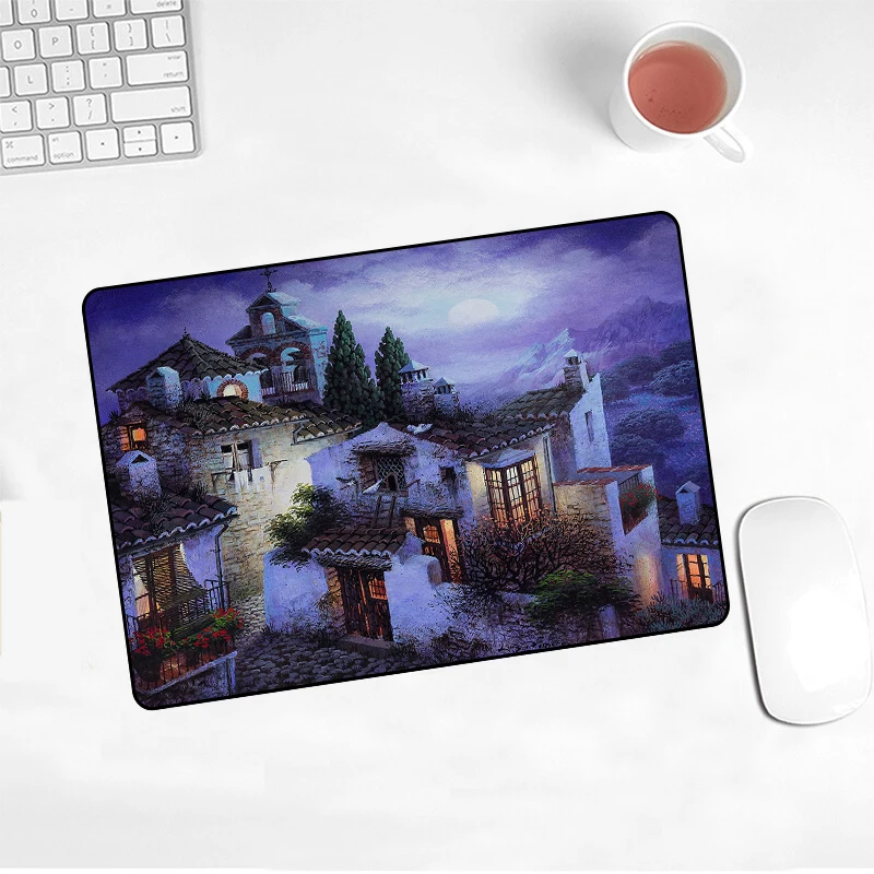 220X180X2MM XGZ рекламная акция Коврик для мыши мир фантазий анимация игровой плеер компьютерная клавиатура Коврик противоскользящий 220X180X2 мм мышь - Цвет: 220X180X2MM