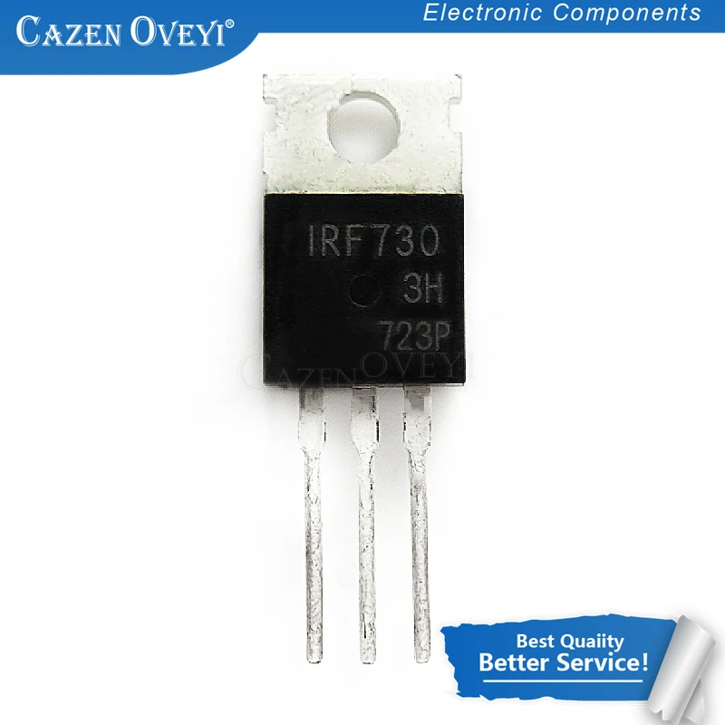 10pcs/lot IRF730 TO-220 IRF730PBF TO220 MOSFET N-Chan 400V 5.5 Amp In Stock | Электронные компоненты и