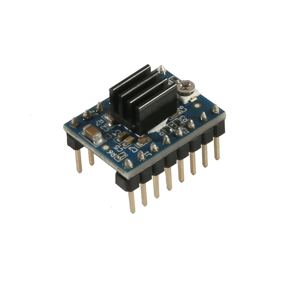 3D-принтеры StepStick DRV8825 A4988 Драйвер шагового двигателя постоянного тока с радиатором Перевозчик Reprap 4-слойные PCB пандусы заменить A4988 драйвер