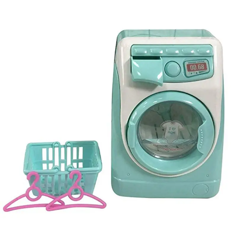 toy washing machine with water