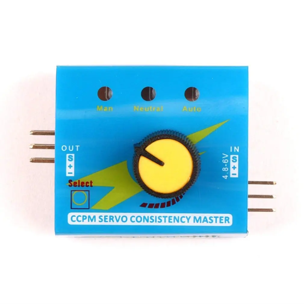 Servo Tester Steering Gear Tester Steering Gear Tester CCPM 3 Mode ESC Servo Motor for RC 5