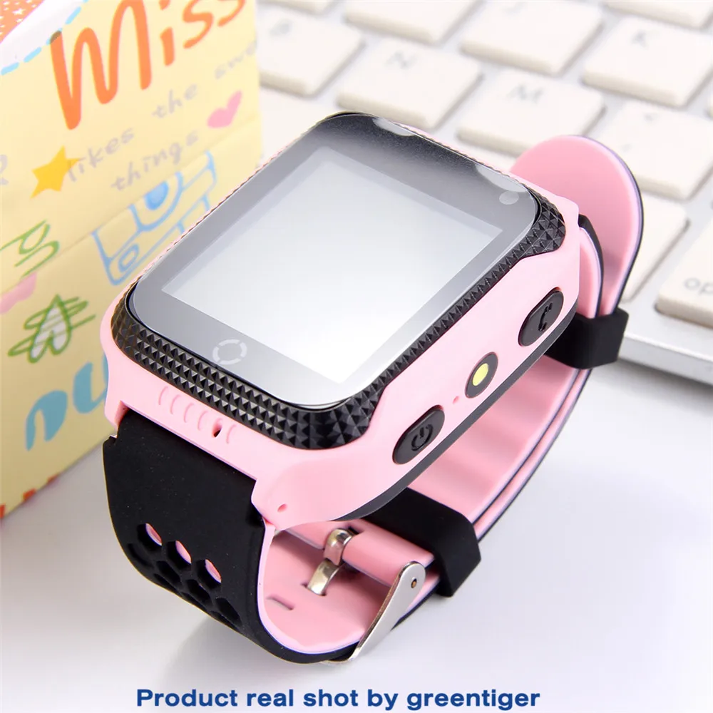 Greentiger Q528 gps Детские умные часы с камерой, освещение SOS, устройство для отслеживания местоположения вызова, безопасные умные детские часы PK Q100 Q90