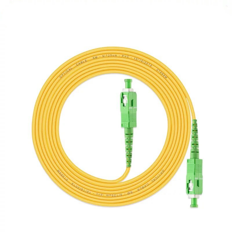 

10PCS/lot SC/ APC-SC/ APC Simplex mode Â optical fiber patch cord 2.0 or 3.0mm LSZH for telecommunication tools