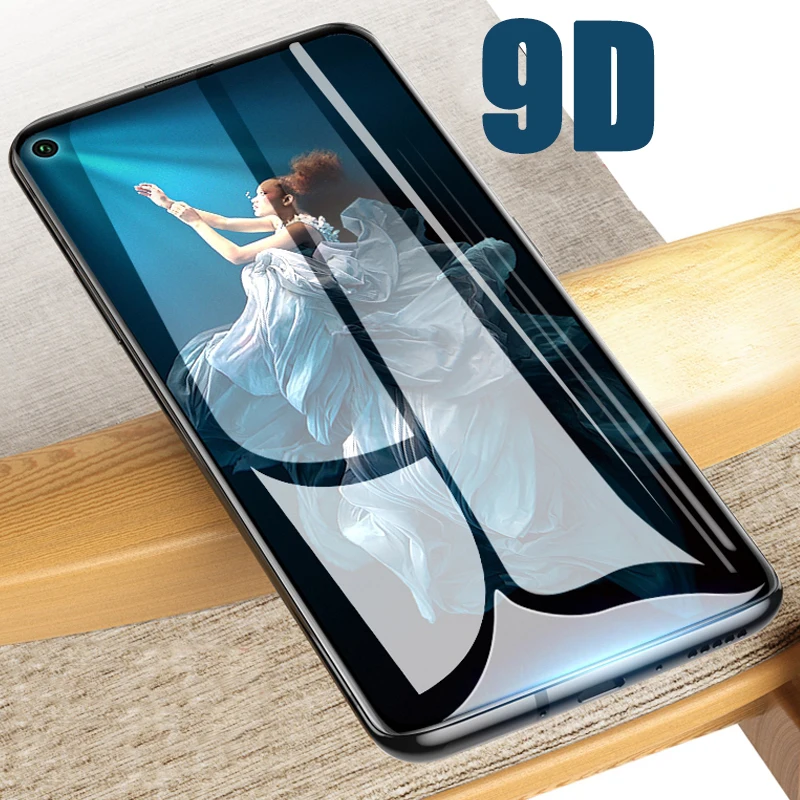 

9D Full Cover Glass For Huawei Honor 9X Pro 20 Pro 20i 10i 8S 8A 8X P Smart Plus P20 Lite 2019 Screen Protector Tempered Glass