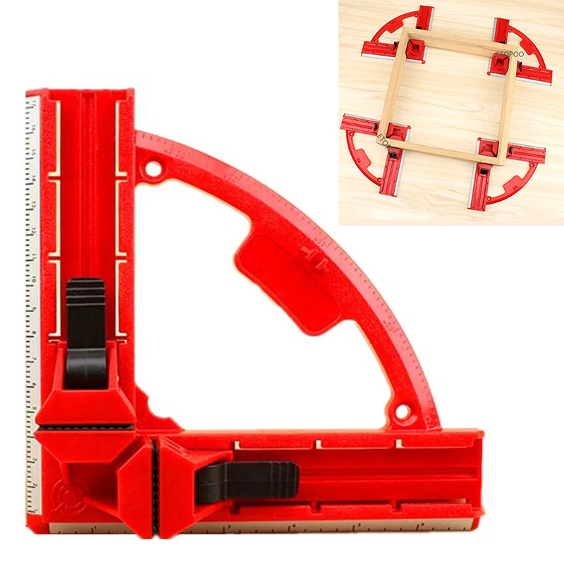 Adjustable 90 Degree Angle Clamp Right Angle Clip Plastic Corner Wooden
