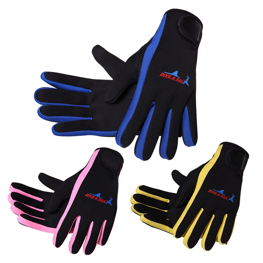 Wetsuits Gloves Neoprene Diving Five Finger Glove For Scuba 1.5mm