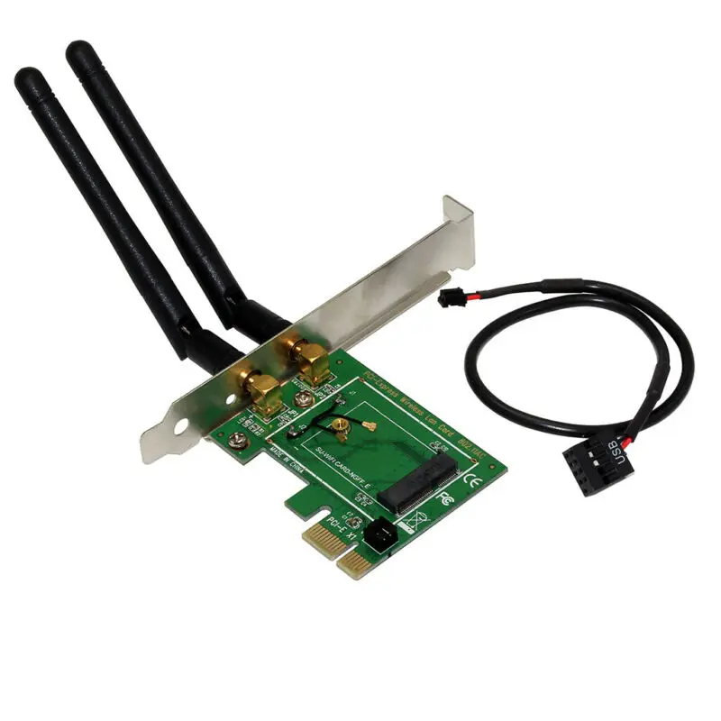 M.2 к PCI-E PCI-expressконвертер WiFi Bluetooth сетевой адаптер плата часть