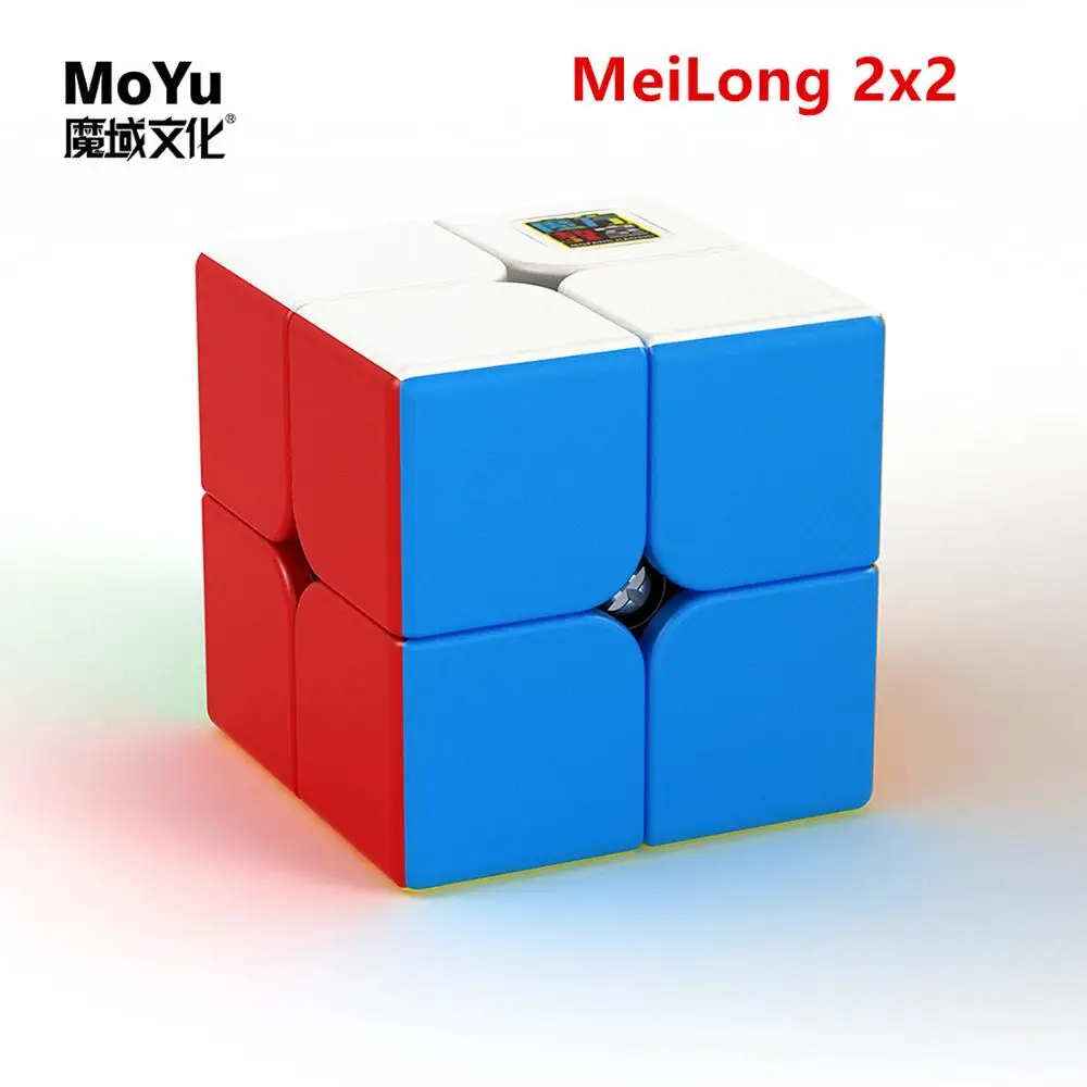 Moyu MoFang JiaoShi Meilong 2x2x2 волшебный куб MFJS MEILONG 2x2 скоростной куб классная обучающая игрушка Moyu 2x2 головоломка волшебный куб