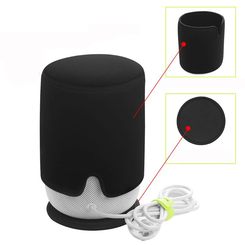 Bakeey Speaker Storage Cover Dustproof Protective Cover Case bluetooth Speaker Bag with Anti-Slip Mat for HomePod Smart Speaker