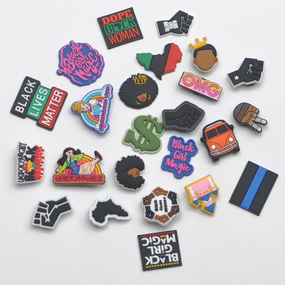 26 alloy letter shoe charms clog accessories diamond shoe decoration for Kids croc charms Jibbitz gift for Croc shoes