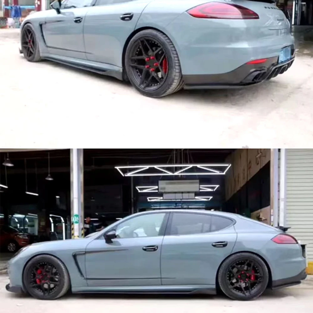 カーボンファイバー 車内パーツ ポルシェ パナメーラ 970.1 2010-2013 リアルカーボンファイバー